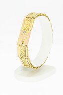 14 Karaat goud Vintage armband - 19,8 cm