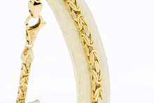 14 Karaat goud Byzantijnse armband - 24,1 cm