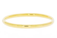 Geelgouden Slaven armband 14 Karaat