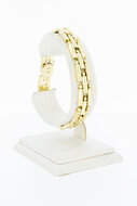 14 Karaat gouden schakel armband - 18,8 cm