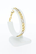 18 Karaat goud Gourmet armband - 20,2 cm