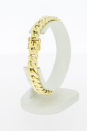 14 Karaat goud Gourmet armband - 19,4 cm