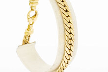 14 Karaat Gourmet armband - 21,2 cm