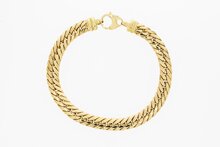 14 Karaat Gourmet armband - 21,2 cm