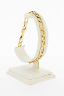 Gouden Figaro armband 14 Karaat - 21,9 cm