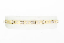 14 Karaat armband met Diamant - 19,7 cm