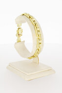 14 Karaat gouden Staafjes armband - 19,5 cm