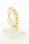 14 Karaat goud Anker schakelarmband - 19,0 cm