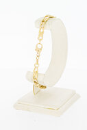 14 Karaat gouden Infinity armband - 21,1 cm