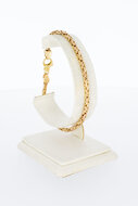 14 Karaat Byzantijnse schakelarmband - 21,3 cm