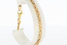 14 Karaat Byzantijnse schakelarmband - 21,3 cm