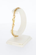 14 Karaat Byzantijnse schakelarmband - 21,3 cm
