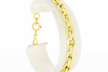 18 Karaat Anker schakelarmband - 20 cm
