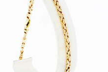 14 Karaat gouden Koningsarmband - 23 cm