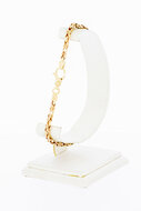 14 Karaat gouden Koningsarmband - 23 cm