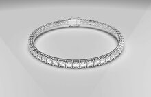 Tennis armband op maat laten maken - goud smid