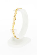 14 Karaat goud Valkenoog armband - 19,8 cm