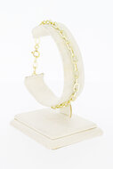 14 Karaat Anker schakelarmband - 20,9 cm