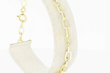 14 Karaat Anker schakelarmband - 20,9 cm