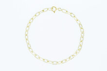 14 Karaat Anker schakelarmband - 20,9 cm
