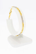 18 Karaat goud Valkoog armband - 18,9 cm