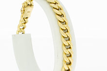 14 Karaat goud Gourmet armband - 19,5 cm