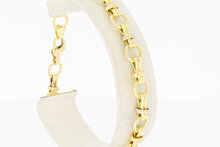 18 Karaat gouden Anker armband - 20,5 cm
