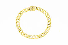 14 Karaat Gourmet schakelarmband - 18,5 cm