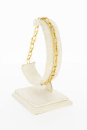 14 Karaat gouden Anker armband - 21,8 cm