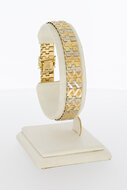 Vintage 14 Karaat goude armband - 19 cm