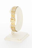 Vintage 14 Karaat goude armband - 19 cm