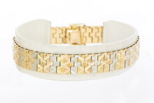 Vintage 14 Karaat goude armband - 19 cm