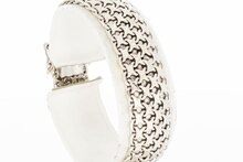 18 Karaat goude dames armband - 16,8 cm