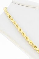 Gouden Koordketting 14 karaat - 46 cm