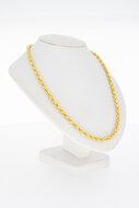Koordketting 14 Karaat goud - 85 cm