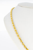 Koordketting 14 Karaat goud - 85 cm