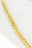 Gourmet ketting 18 Karaat goud - 46 cm