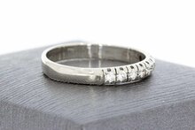 Diamant ring 18 karaat witgoud - 18,9 mm