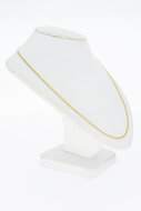 14 Karaat gouden Gourmet schakelketting - 59,4 cm