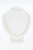 14 Karaat gouden Gourmet schakelketting - 59,4 cm