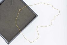 14 Karaat gouden Gourmet schakelketting - 59,4 cm