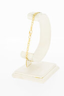14 Karaat goud Anker armband - 20,7 cm