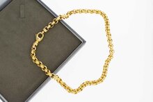 14 Karaat Jasseron halsketting - 45,6 cm