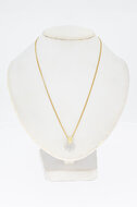 14 Karaat gouden dameshanger met Diamant