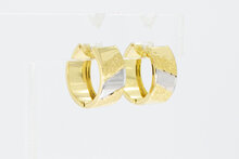 14 Karaat gouden Creolen - diameter 1,5 cm