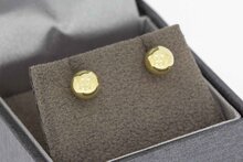 14 Karaat gouden oorknopjes - 6,1 mm