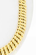 Gevlochten Collier 18 karaat goud - 44,2 cm