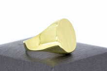 Gouden Zegelring mannen 18 Karaat - 20,1 mm