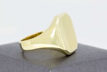Gouden mannen Zegelring 14 karaat - 21,1 mm