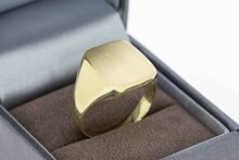 14 karaat goud mannen Zegelring - 20 mm